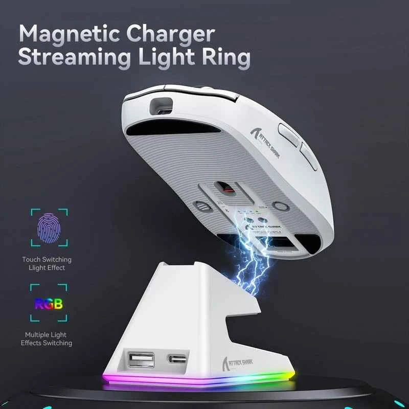 ATTACK SHARK X6 Three Modes Gaming Mouse