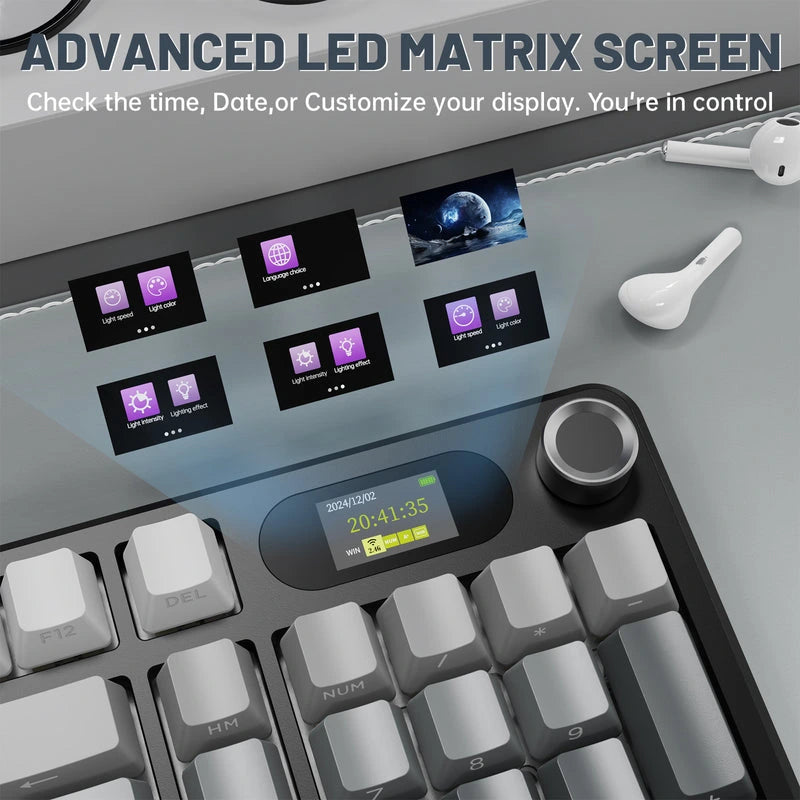 ATTACK SHARK X98 PRO Wireless Gaming Keyboard Moonlight Price in Pakistan
