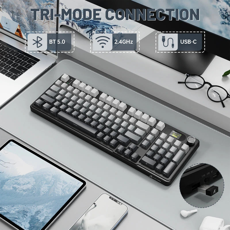 ATTACK SHARK X98 PRO Wireless Gaming Keyboard Moonlight Price in Pakistan