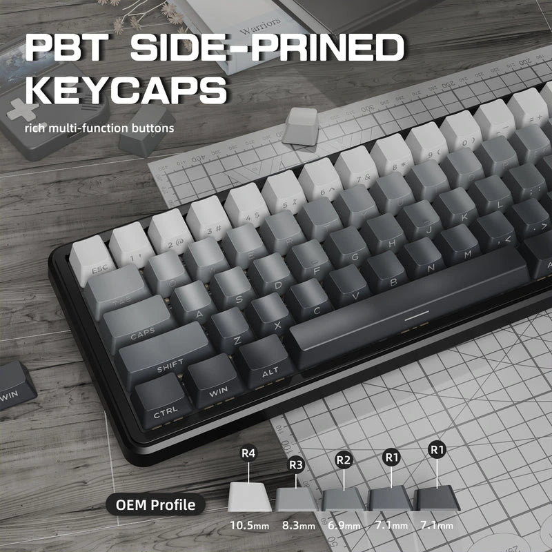 ATTACK SHARK X66 Wireless Mechanical Keyboard Moonlight Price in Pakistan