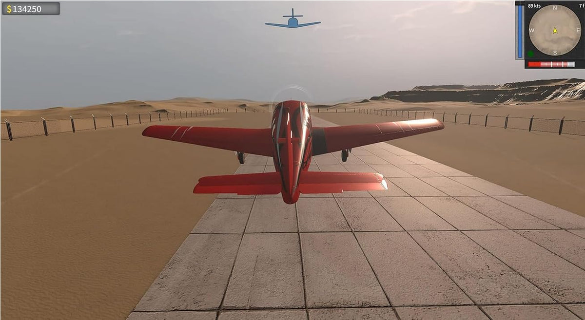 Coastline Flight Simulator PS5 gameplay and aircraft simulation – Mega Games