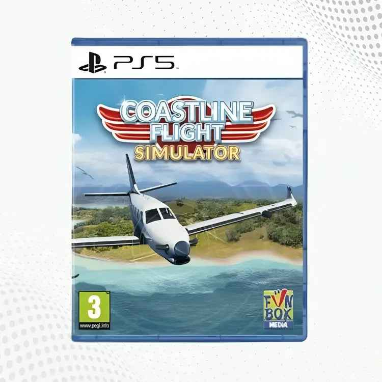 Coastline Flight Simulator PS5 game cover – Mega Games