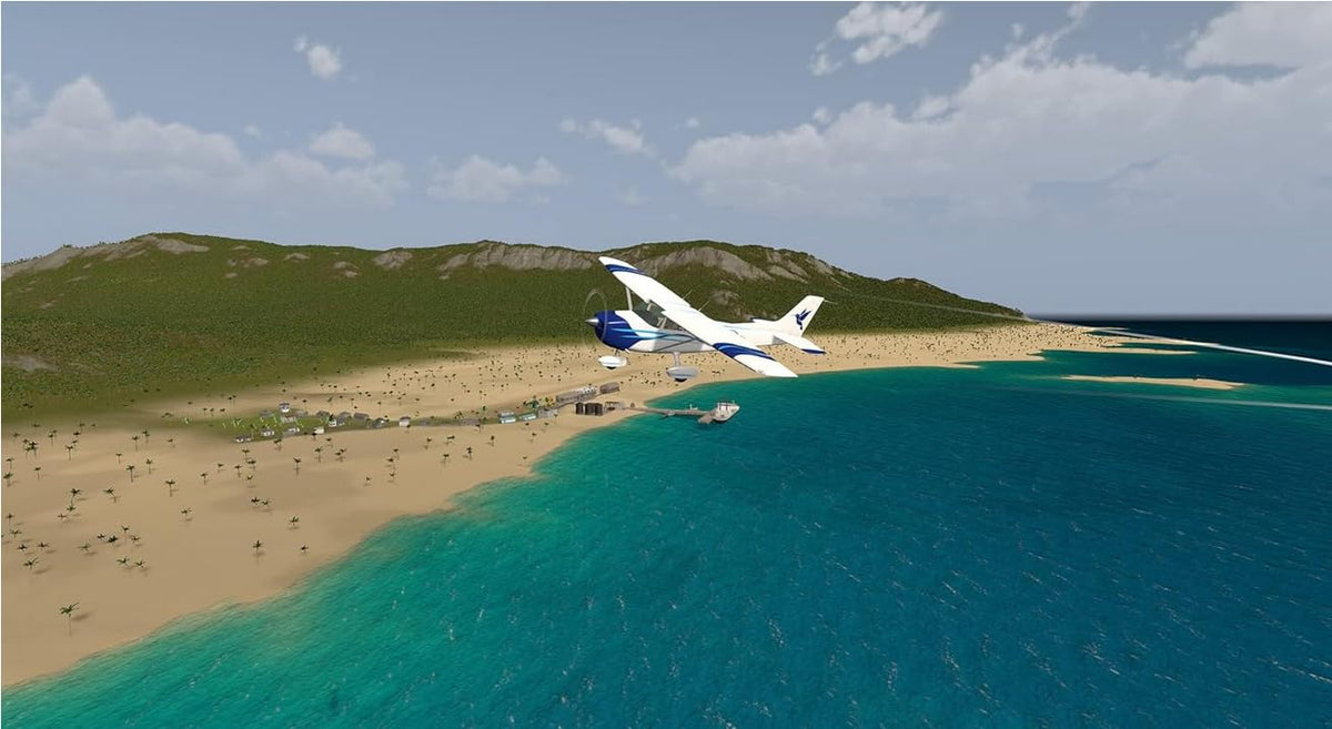 Coastline Flight Simulator PS5 open world flying game – Mega Games