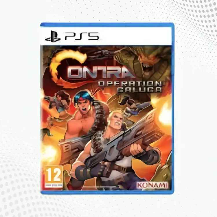 Contra: Operation Galuga PS5 game cover – Mega Games