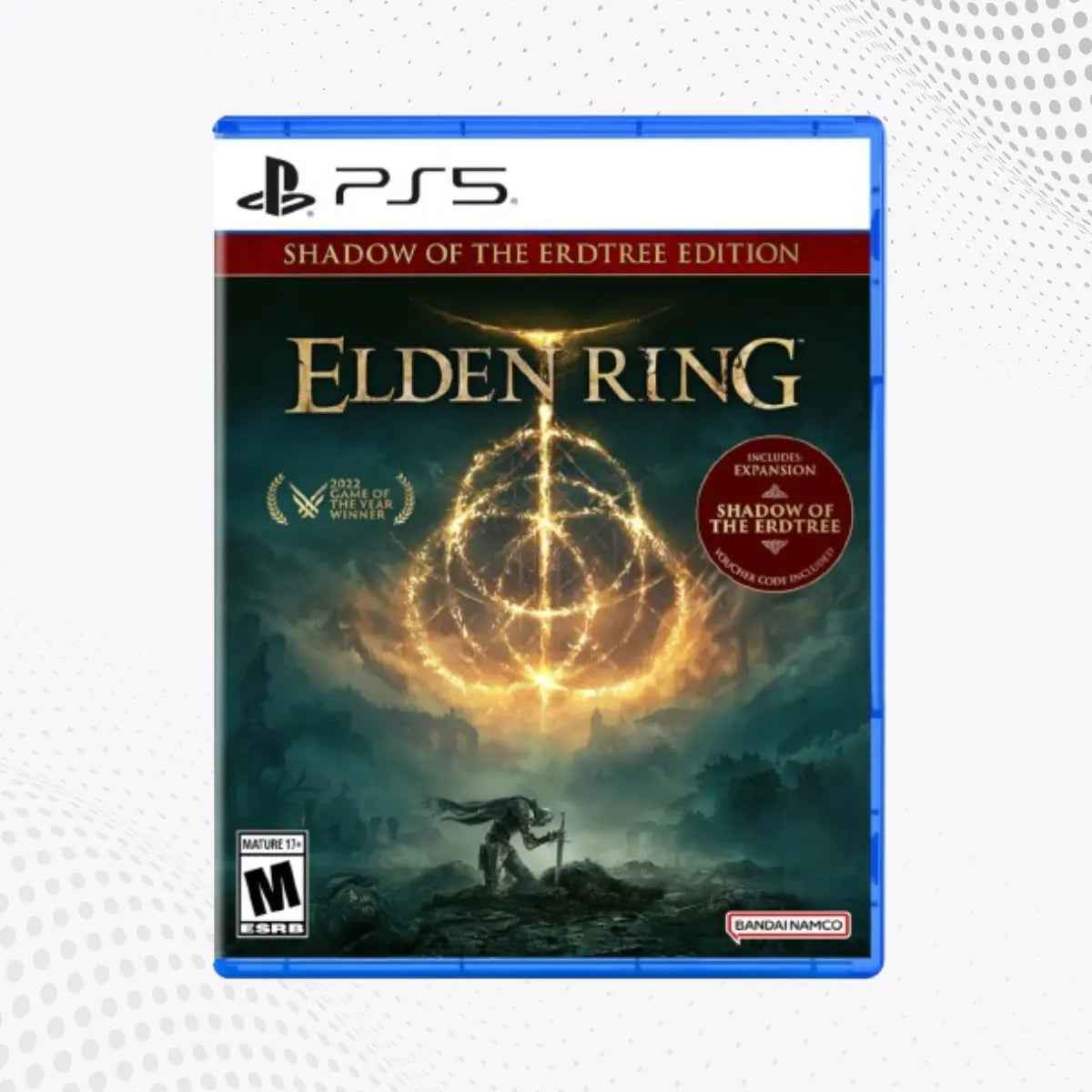 Elden Ring Shadow of the Erdtree PS5 game cover – Mega Games